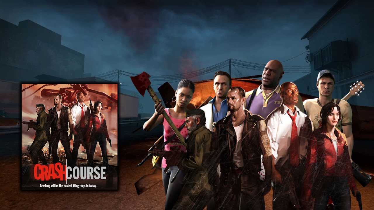 8 Ботов Пытаются Выжить - Left 4 Dead 2 «Роковой полет»