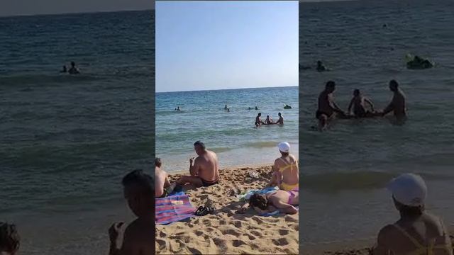 Станица Благовещенская. Отдых на Чёрном море. Июль 2023. #Shorts