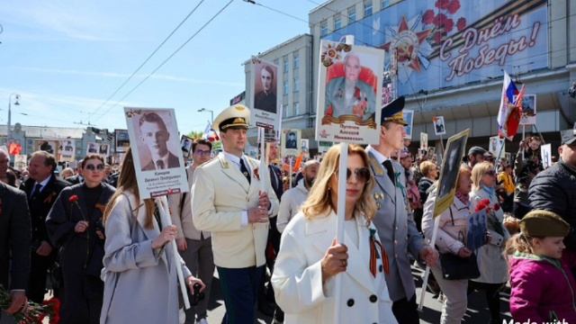 Бессмертный полк в Калининграде 2022