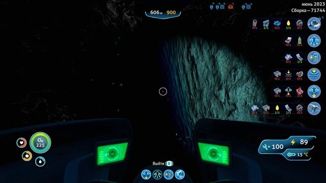 сабнатика первый спуск глубже 700м