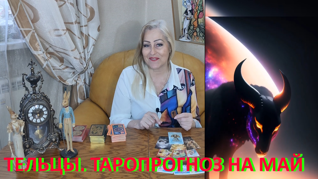 ТЕЛЬЦЫ. Прогноз на май + РУНА-ТАЛИСМАН