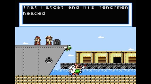 Dendy (Famicom,Nintendo,Nes) 8-bit Chip & Dale 2 часть уровень 4