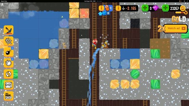 Gold Digger FRVR # 14 Автоматическая лопата в действии.mp4