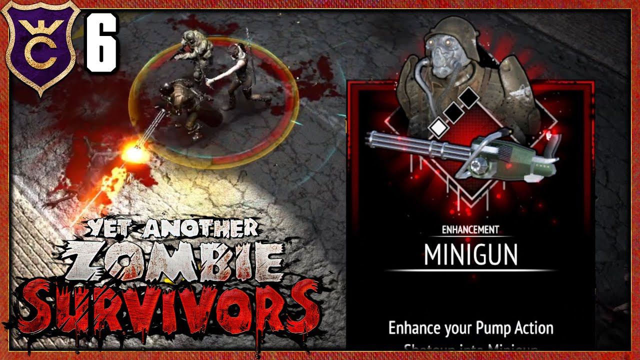 НОВОЕ ОРУЖИЕ ПУЛЕМЁТ! Yet Another Zombie Survivors #6