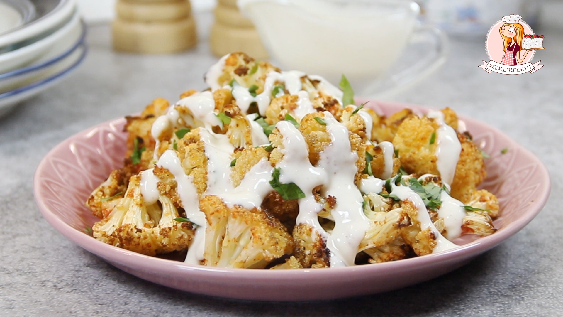 Пальчики оближешь! ЦВЕТНАЯ КАПУСТА с ЙОГУРТОВЫМ СОУСОМ, запеченная в духовке