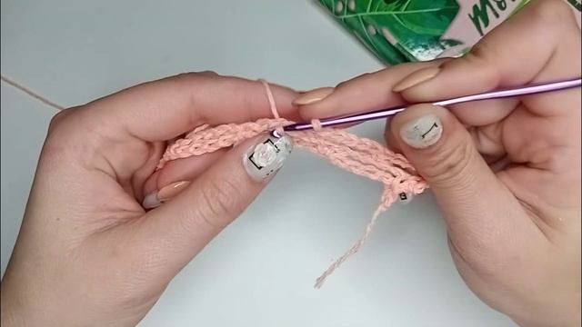 8 урок Арки из воздушных петель. Курс "Первые петельки"