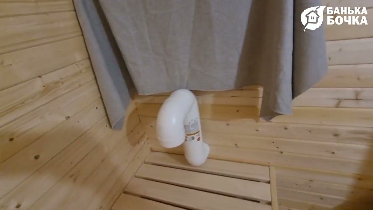 Второе дыхание в бане-бочке, вентиляция в парной доп, опция