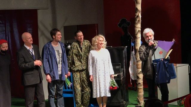 Фестиваль ВСТРЕЧИ В РОССИИ-22: из спектакля "ПетерБУРГ" (Карелия), фр.3