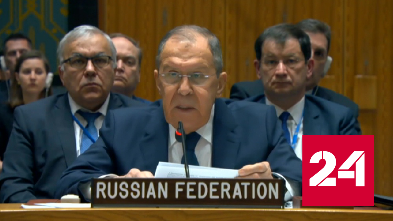 Лавров: Совбез ООН должен призвать к прекращению огня в секторе Газа - Россия 24