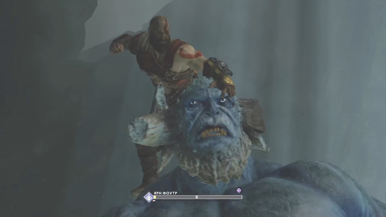 БОСС ОГРОМНЫЙ ДРАКОН ХРЕСЛИР - GOD OF WAR 4 9 часть