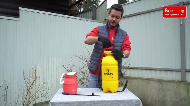 Обзор опрыскивателя TOPEX 15A506