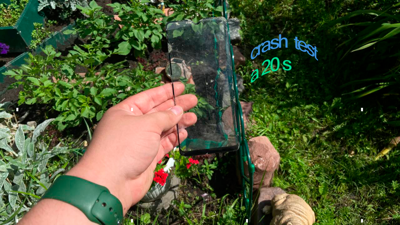 CRAHS test защитного стекла для samsung a20s(2)