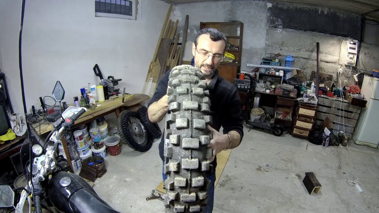 Замена  стоковой Янгсинг на Mitas MC23 Rockrider на Motoland Dakar 250 ST по сухому. Четыре дырки.