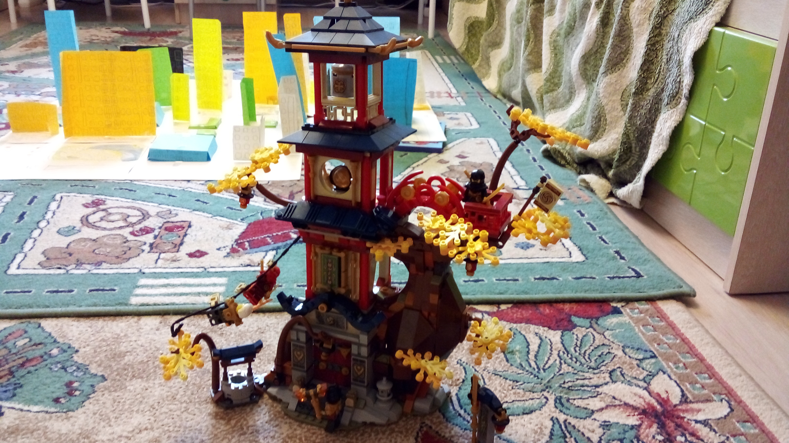 храм ядер драконов Лего ниндзяго