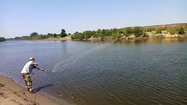 Рыбалка кастинговой сетью, нарезка, сезон2022г.