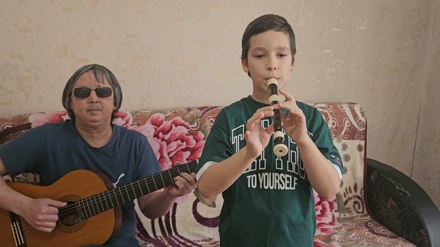 Песня из мультфильма "Бременские музыканты". "Ничего на свете лучше нету".Кавер. Флейта Илья Хижа.