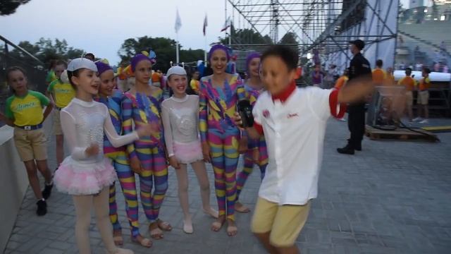 Артек 2017. Острый репортаж по-артековски, открытие КИНОФЕСТИВАЛЯ.mp4