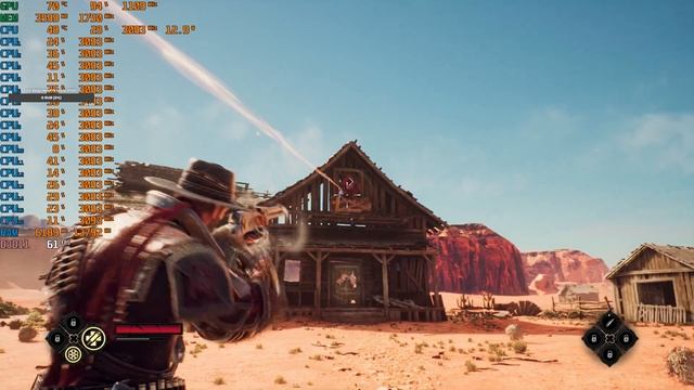 Евгений ЭШ Тест Evil West   Xeon(R) CPU E5-2666v3 2.9GHz 3,5GHz 10 ядер 20 потоков RX580 20480sp