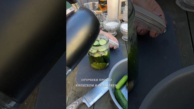 МАРИНОВАННЫЕ ОГУРЦЫ