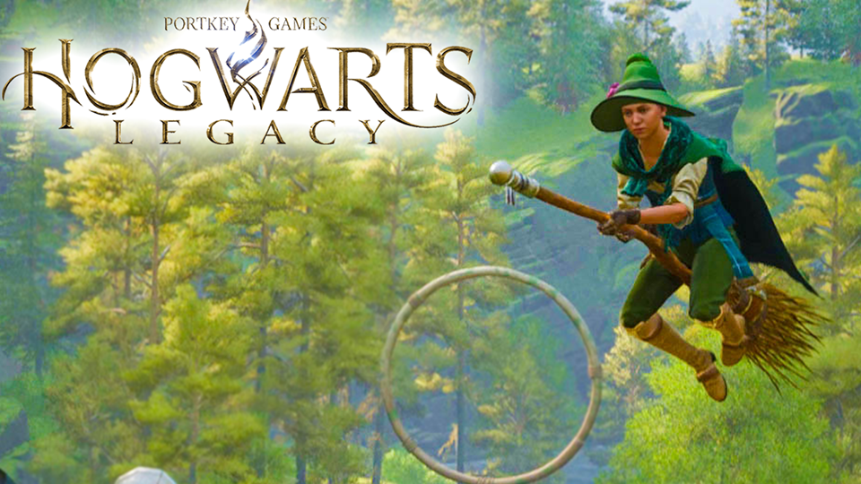 Hogwarts Legacy #8 ☛ Полет на метле и Выручай-комната ✌