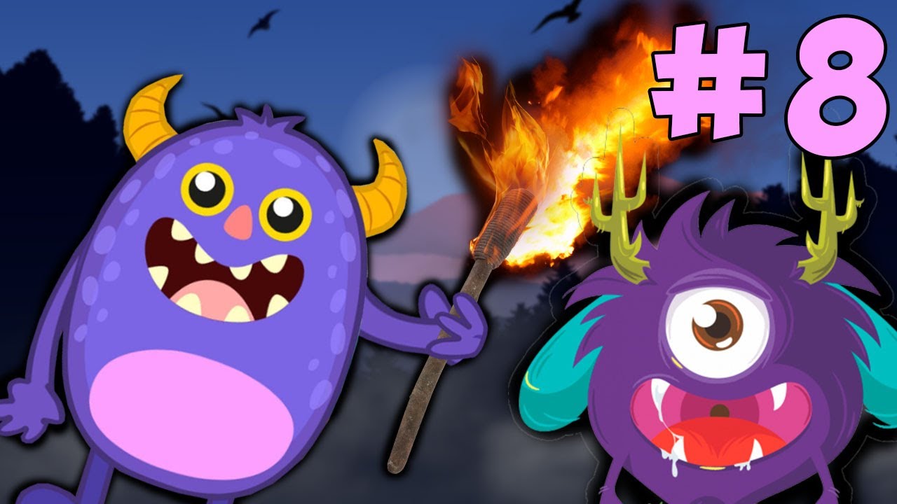 Alarmy и семейка монстриков 8 серия. Головоломки. Мультики для детей.Игры на андроид