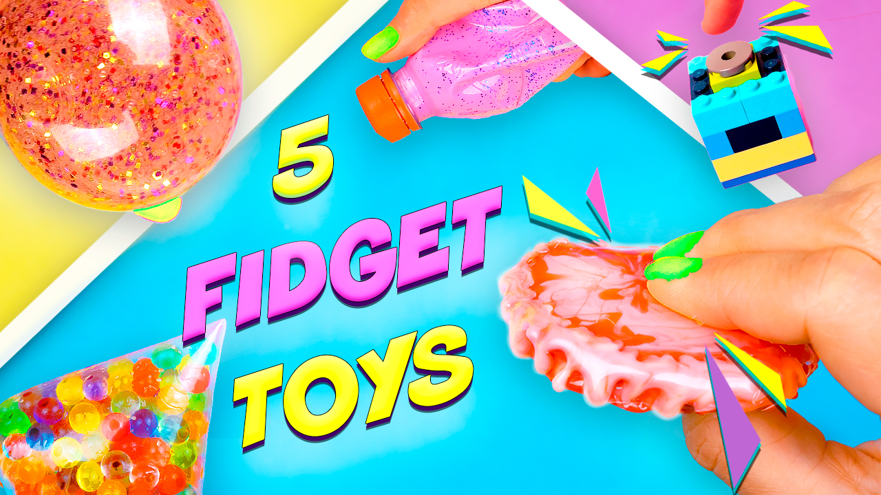 5 Идей как сделать Антистресс игрушку своими руками Поп ит, Сквиш и …