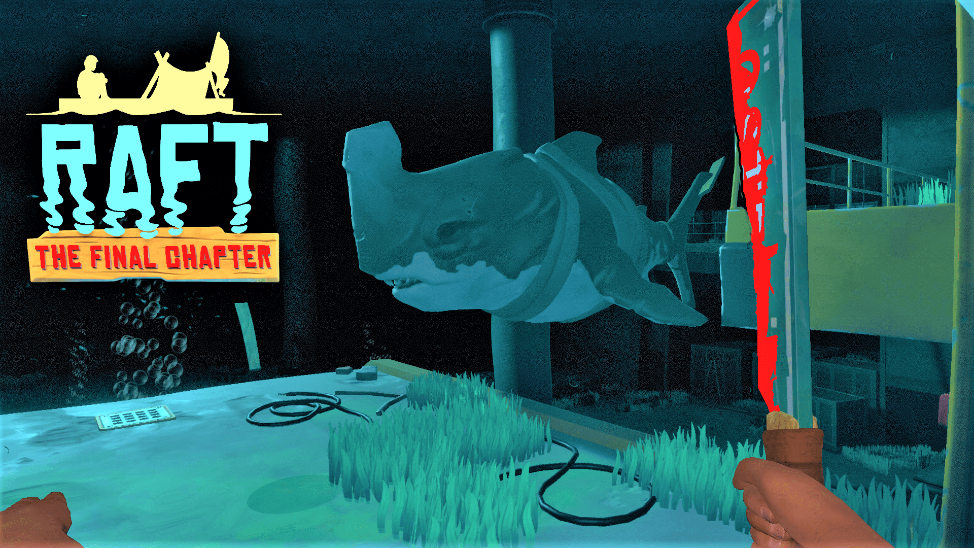 RAFT - МЕГА АКУЛА