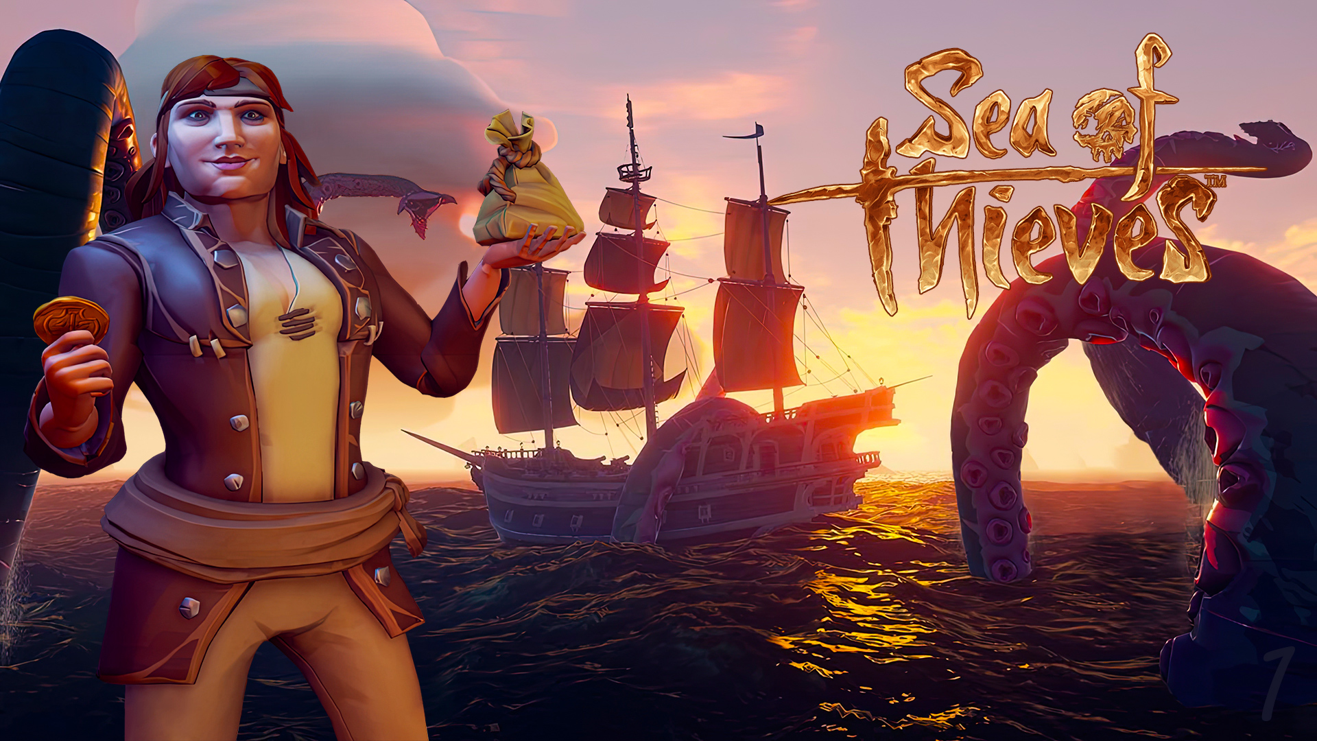 Мои первые шаги в мире пиратов – Sea of Thieves #1
