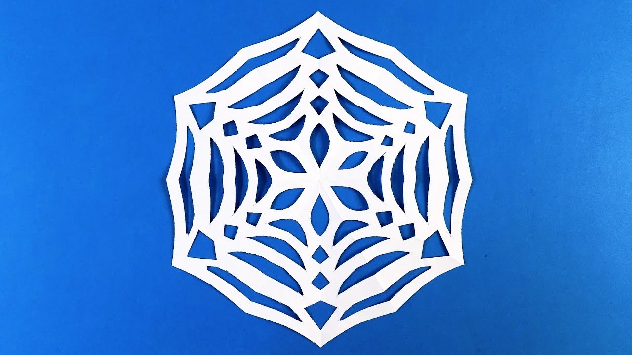 Как сделать снежинку из бумаги своими руками. Снежинка из бумаги