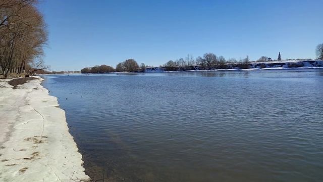 Видеоминутка с Москвареки Район Марково 18 03 2023