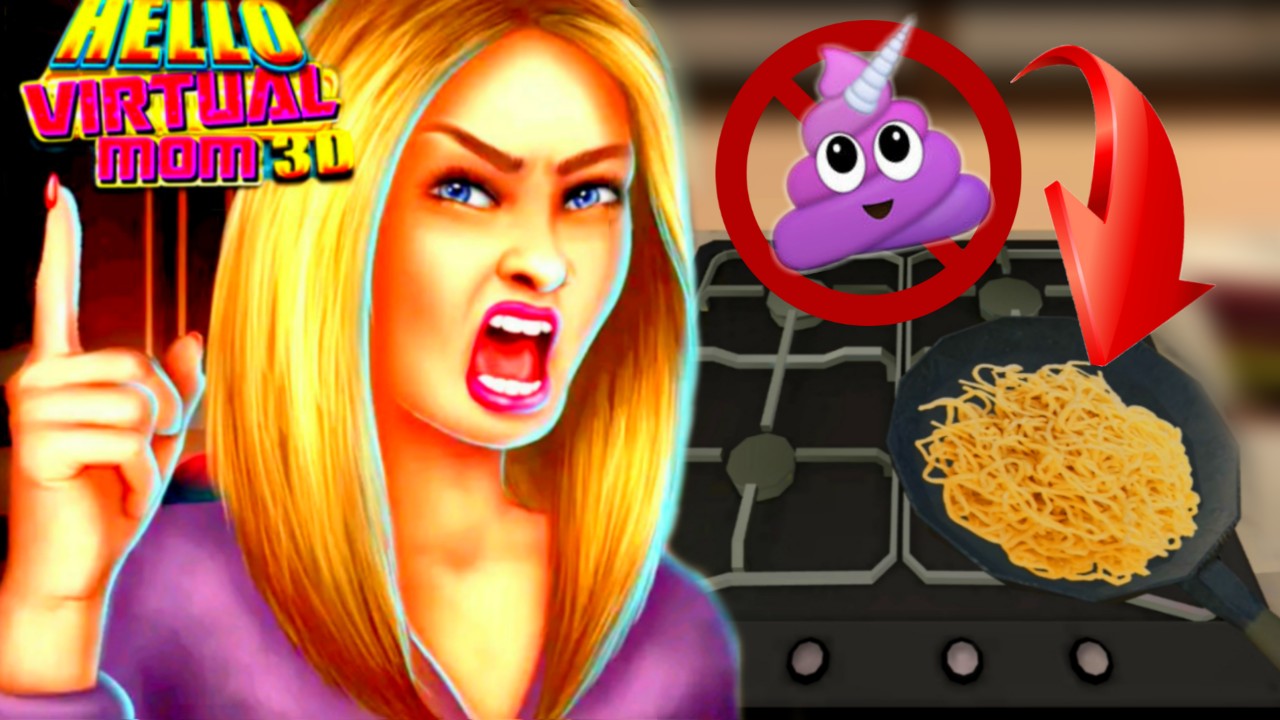 ИГРА ПРИВЕТ МАМА - Родители Запретили Играть в Майнкрафт - Розыгрыш #10 - Мульт игра для детей