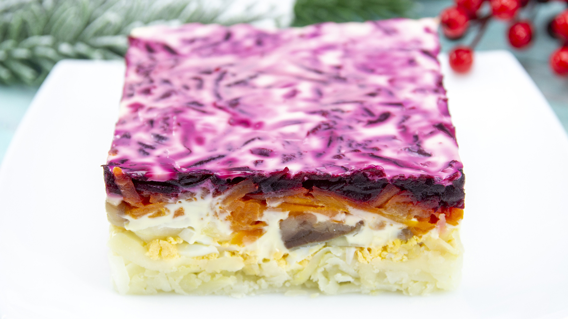 СЕЛЕДКА ПОД ШУБОЙ Салат, секреты приготовления. Как легко украсить салат