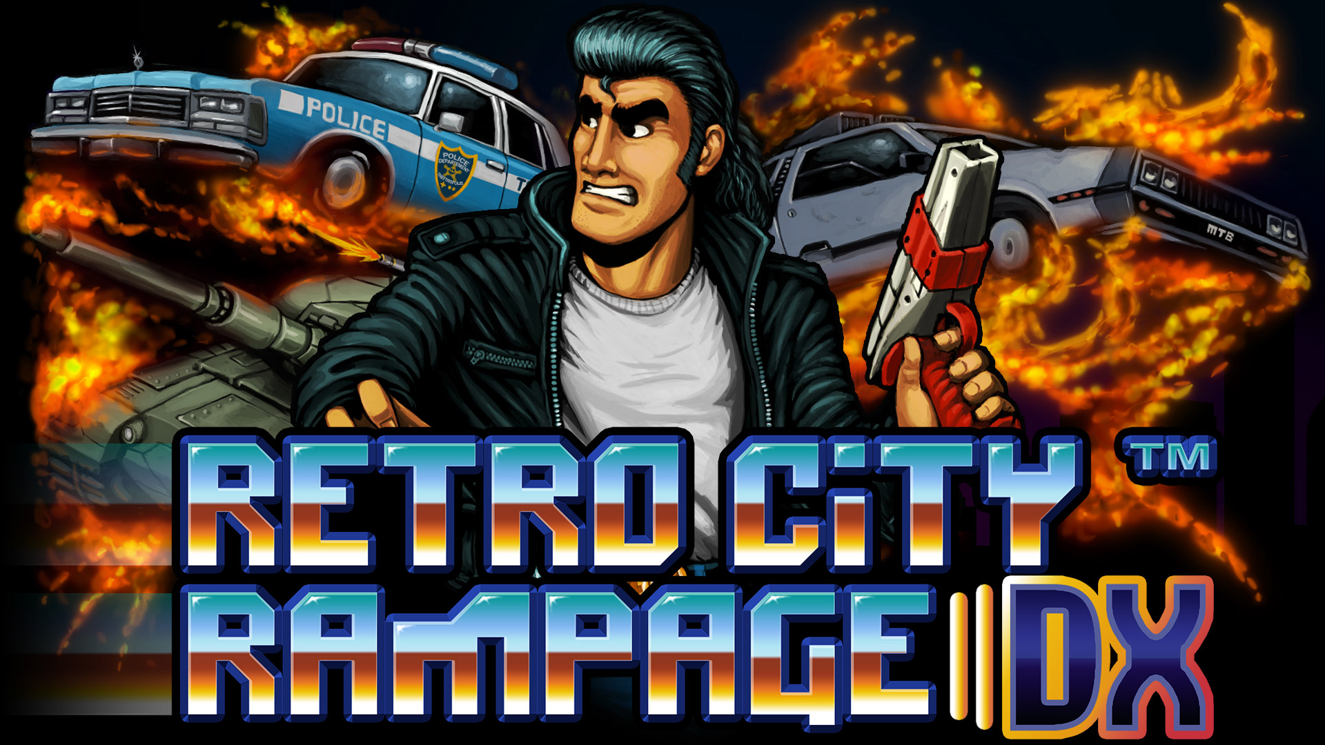 Прохождение Retro City Rampage DX - Часть 1. The Dark Bank Heist