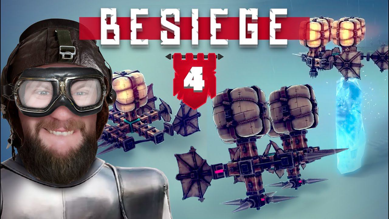 ФЕЛЬДБЛЮХЕН - молниеносная смерть с небес! // BESIEGE №4