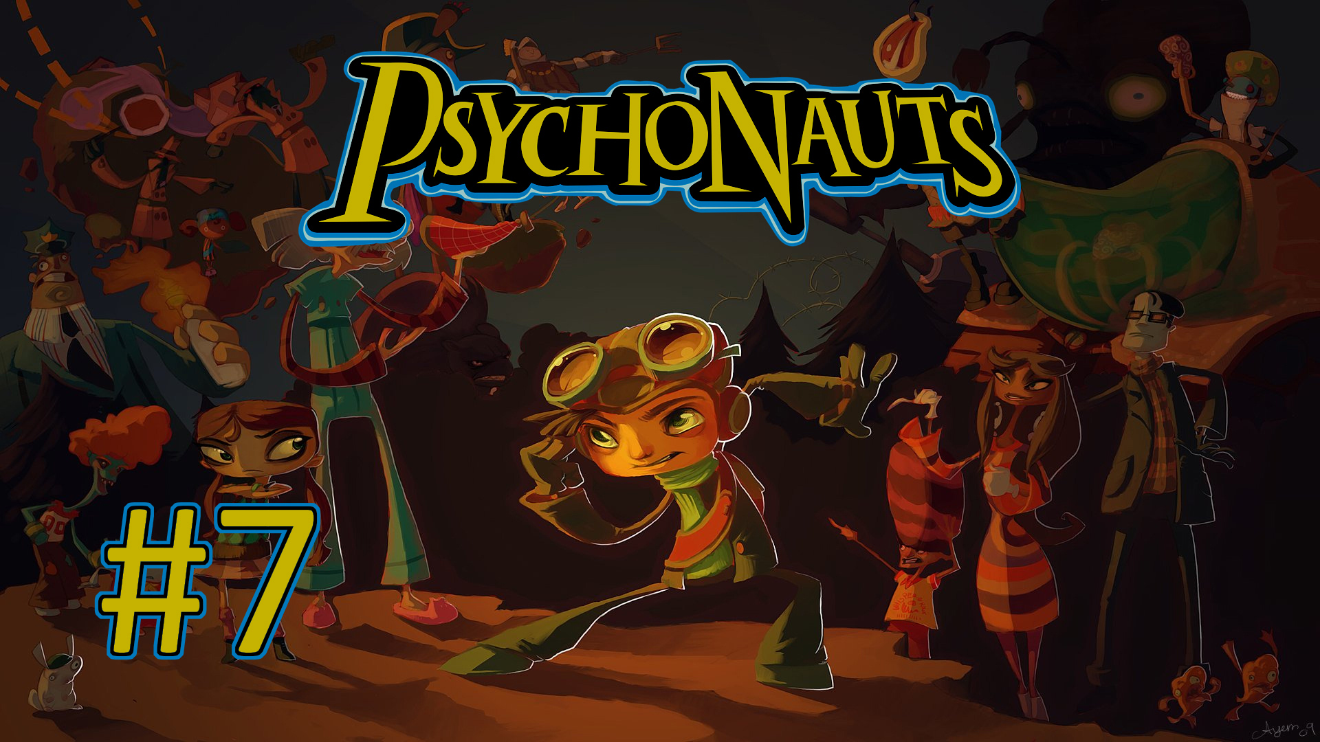 Прохождение Psychonauts - Часть 7