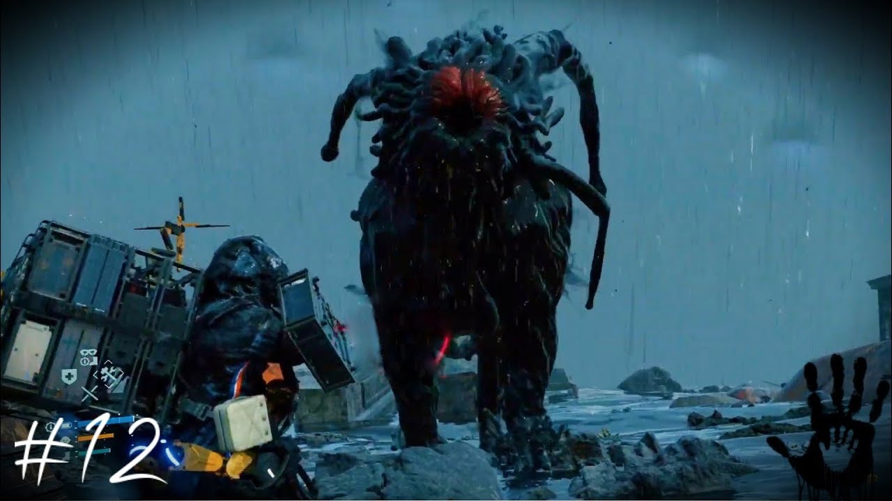 Босс Лев у южного узла Death Stranding Прохождение Часть #12
