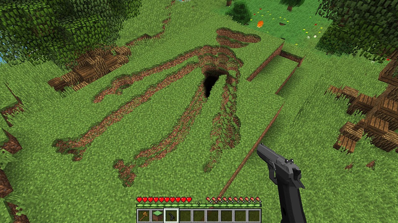 Куда ведет этот странный проход ХАГГИ ВАГГИ в майнкрафт ! HUGGY WUGGY POPPY PLAYTIME MINECRAFT