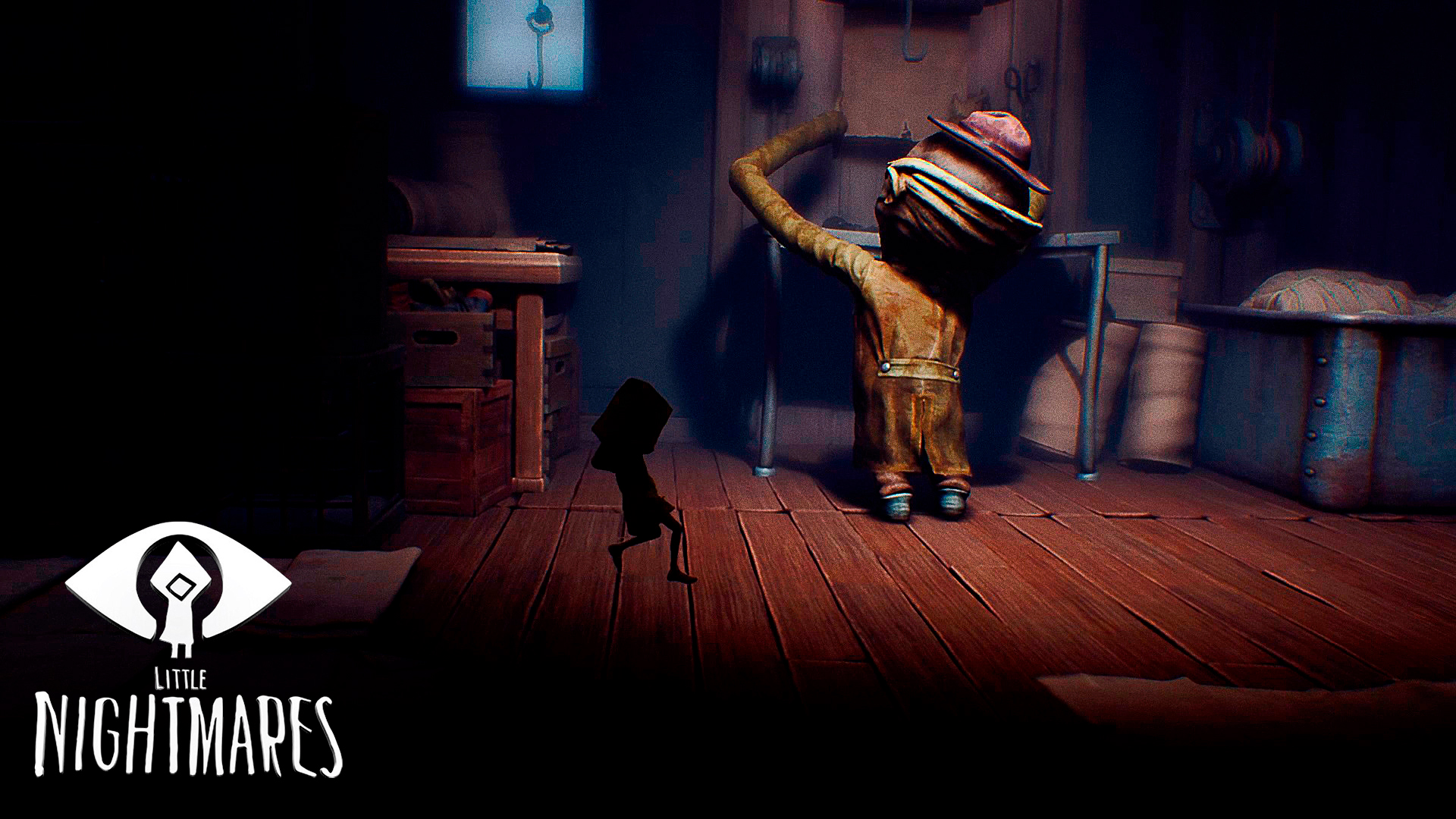 Прятки-догонялки с длинноруким сторожем. Little Nightmares 3 серия