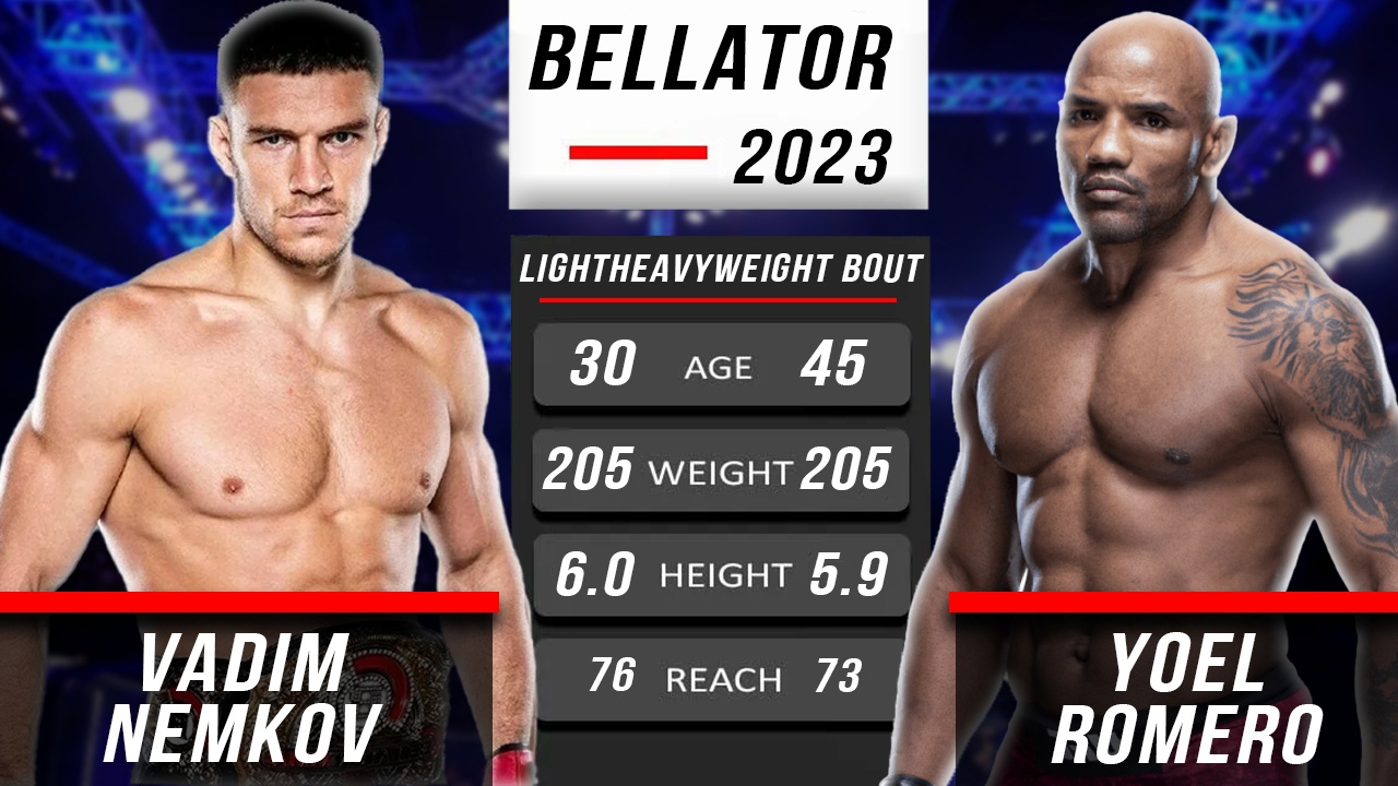 Вадим Немков - Йоэль Ромеро | Бой на Bellator 2023