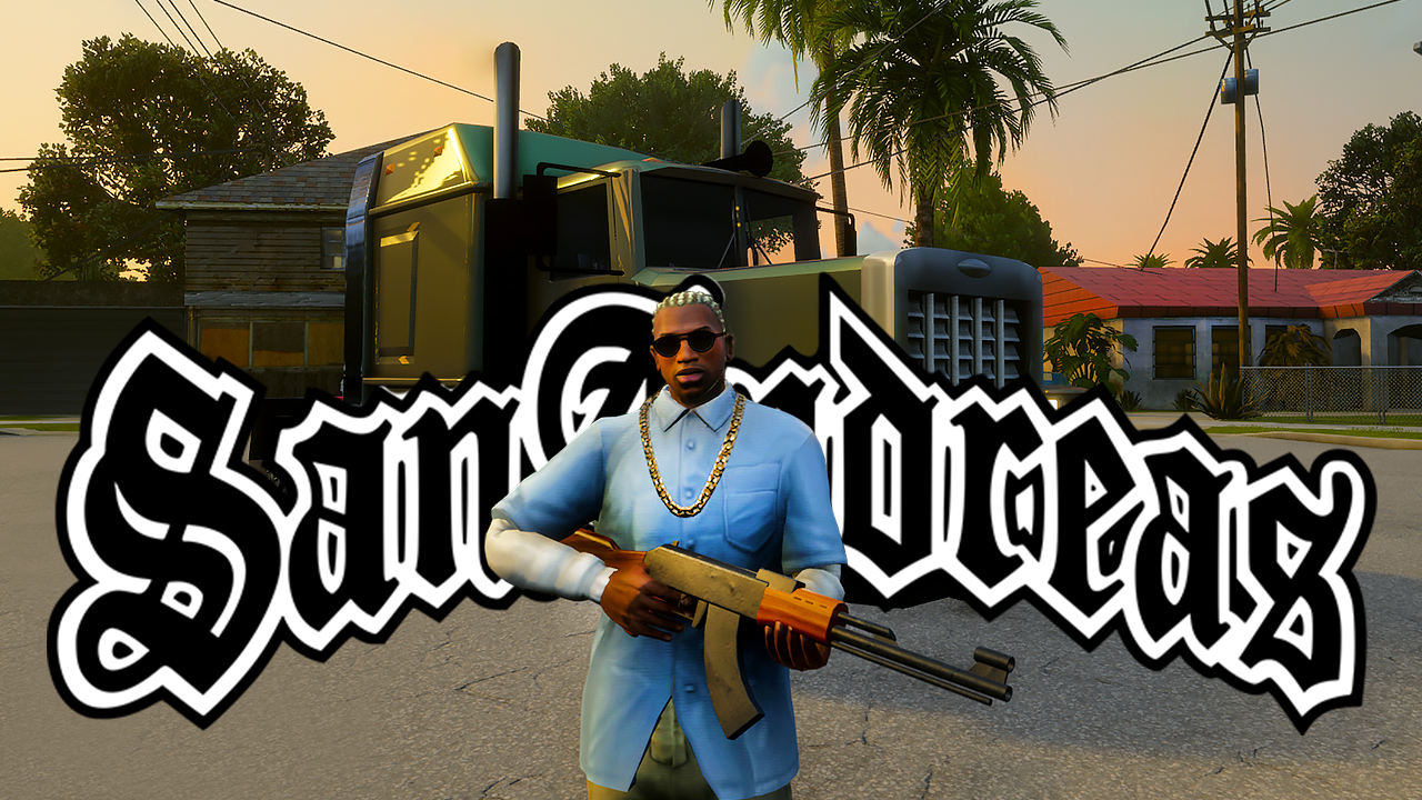 Прохождение Grand Theft Auto: San Andreas | Си-Джей наводит суету | Без комментариев