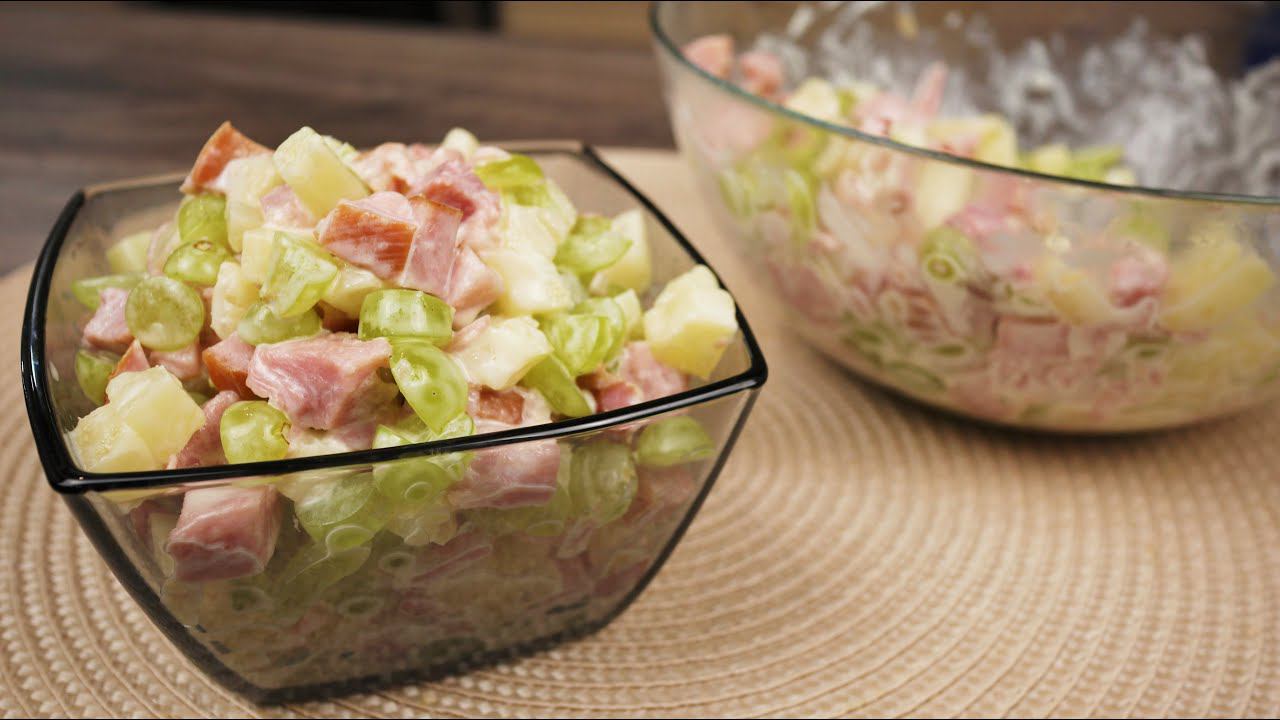 ОТЛИЧНЫЙ салат из трех ОЧЕНЬ ВКУСНЫХ ингредиентов! Самый быстрый и простой рецепт