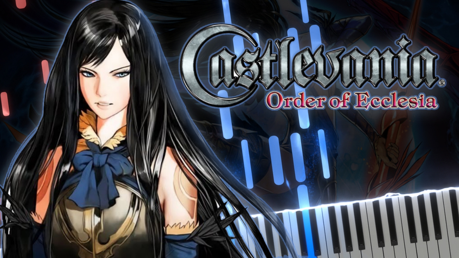 The Colossus (Castlevania: Order of Ecclesia) - Synthesia / КАВЕР НА ПИАНИНО