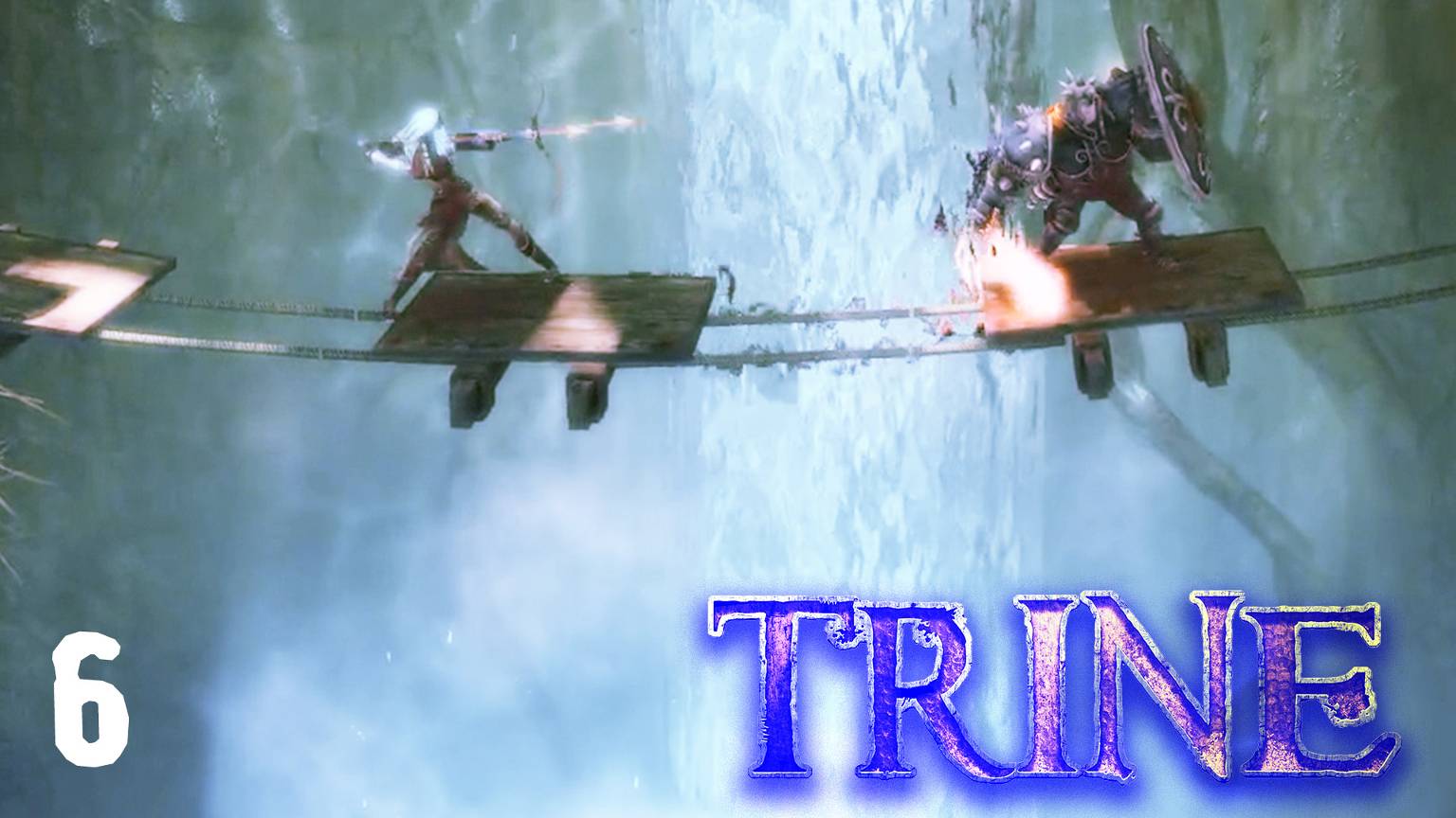 Лава бывает разная - синяя, розовая, красная - Trine -6 (кооп)