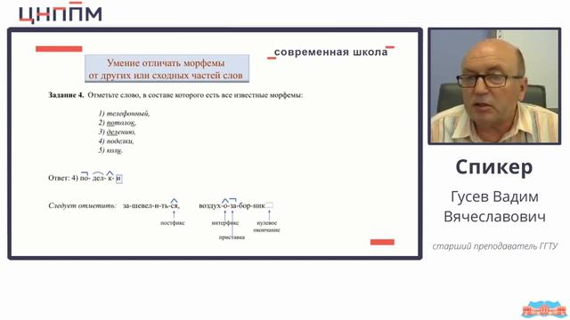 Электросталь. Русский язык. Занятие 11. Культура речи. Словообразование