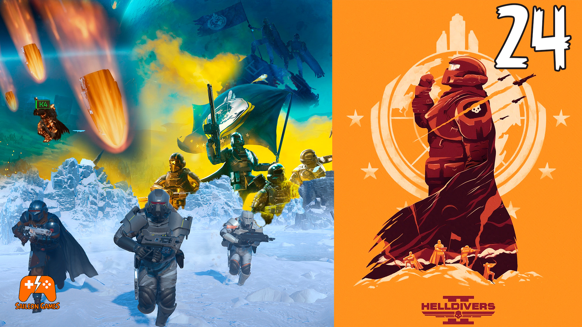 Выпуск, наполненный болью ► HELLDIVERS 2 #24