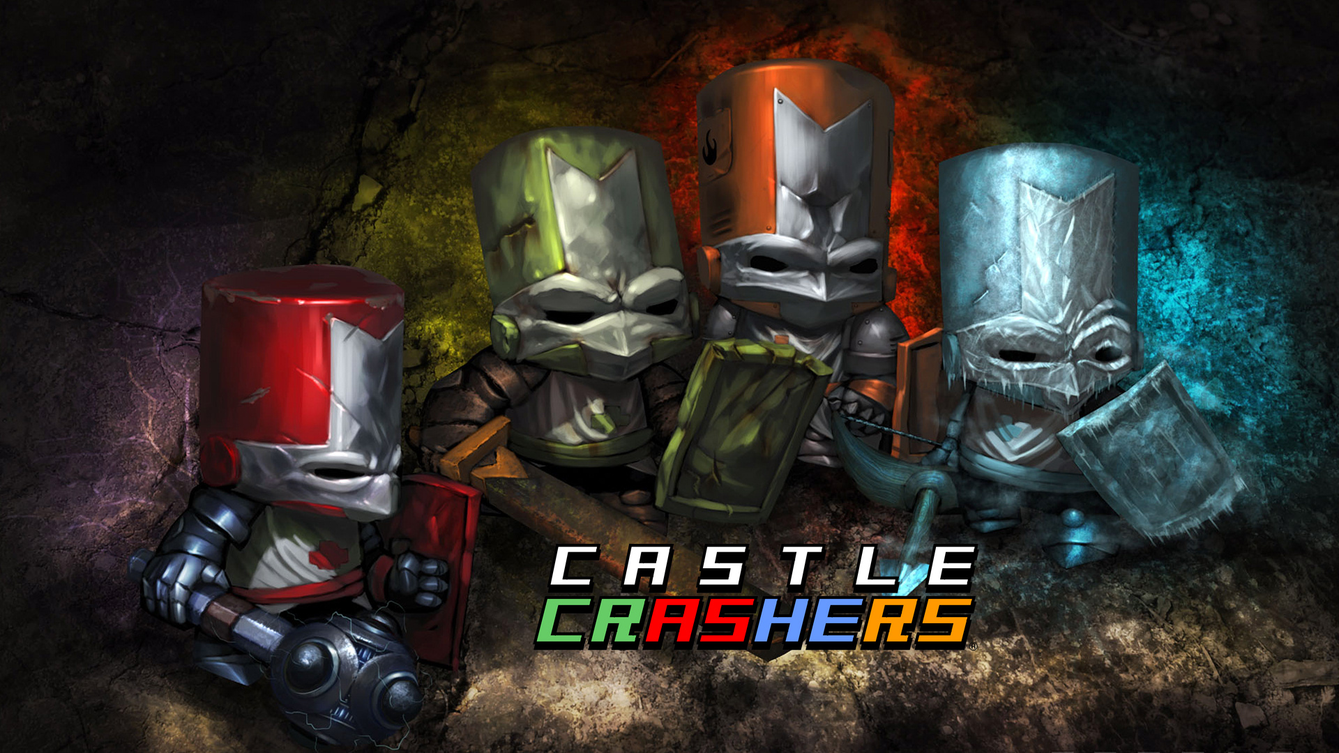 Играем в Castle Crashers - Часть 1 (кооператив)