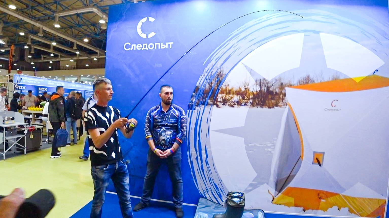 ДАЖЕ ТУТ МОЖНО ПОЙМАТЬ! Выставка рыбалка и охота на Руси 2023 Осень