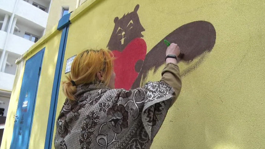 Советский «заселят» нарисованными бобрами