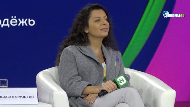 Маргарита Симоньян выступила на Всемирном Фестивале Молодежи