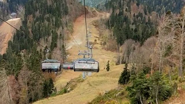 Сочи. ЭСТО - Садок. Канатная дорога. Путешествие по России.  Красная Поляна. Роза Хутор. Rosa Khutor